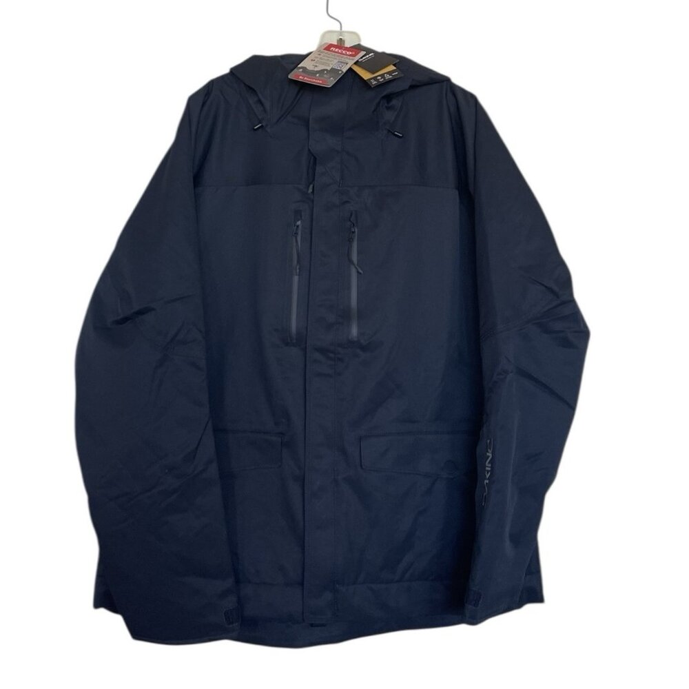 DAKINE Ski Jacket Womens Size‎ Large Black Snowboarding Reach Insulated RECCO
